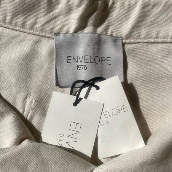 |Envelope 1976| Cali Cream 100% Organic Cotton Woman’s Shorts NWT - Picture 3 of 9